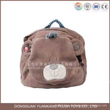 Mochila animal del oso de peluche del felpa del ODM lindo para los niños